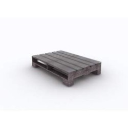 Mesa de Centro Pallets M1-Gris