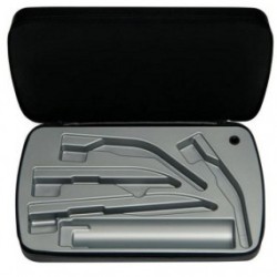 Estuche rígido vacío para equipo combinado de laringoscopios de F.O.