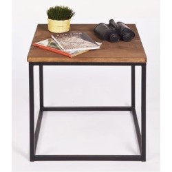 MESA LATERAL DE CUBO VINTAGE