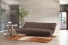 Sofá Cama Bruno Suede Cocoa