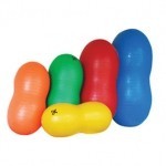 Pelota para ejercicio 60 cm verde tipo cacahuate DYN-CD301727 MARCA...