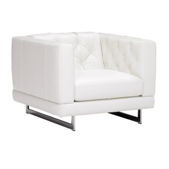 Sillón Diamonds Flother - Blanco