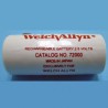 Bateria recargable 2.5V color roja