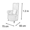 Sillón Individual Minimalista Retro