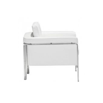 Sillon Individual marca Zuo modelo Singular - blanco / 900161