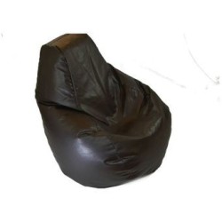 Sillón Puff tipo Pera Puff-1003 Lunics-Negro