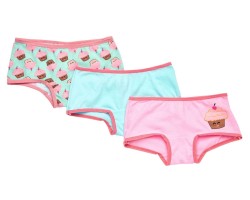 Set de 3 Pantaletas marca Girls Attitude para Niña