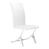 Silla marca Zuo modelo Delfin - blanco / 102102