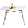 Mesa Réplica Eames Rectangular Color Blanca - Muebilia