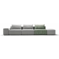 Sofa Mueblemoda Puzzle-Gris