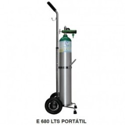 Equipo completo de oxigeno 680L - tipo E