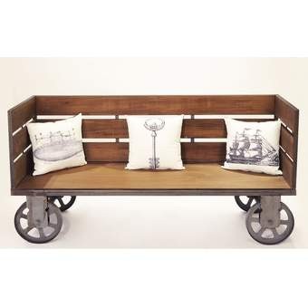 Sofa Vagon Vintage Transparente
