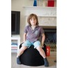 Taburete Puff - Negro
