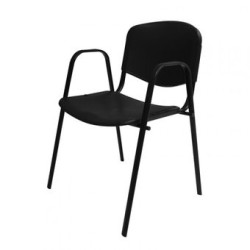 Silla Multiusos Con Brazos En Plastico