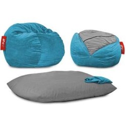 Puff Cama - Turquesa