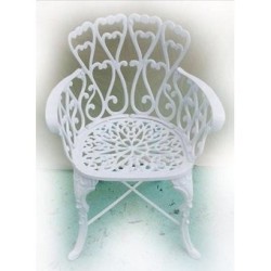 Silla Monaco casa lopez Individual-Blanco