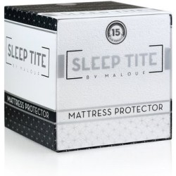 Protector de colchón para Cuna Sleep Tite Malouf - Blanco