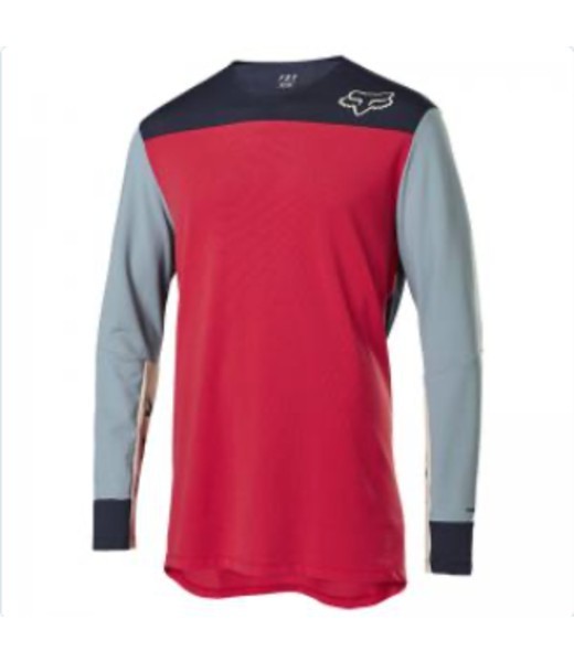 JERSEY FOX DEFEND DELTA LS ROJO BRILLANTE L