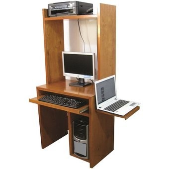 Escritorio Multifuncional para Pc y Lap top 100 madera.