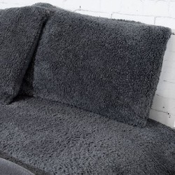 Protector de Colchón de Borrega Intima Gris-Gris