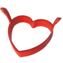 Heart-shaped Fried Egg Silicone Mold