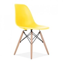 Silla Infantil Vitrozi Eames Woody Amarilla