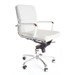 Silla Mobilier Soft Pad Low Back-Blanco