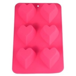 Bandeja De 6 Corazones Chicos Multicolor Queen Sense