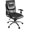 Sillón Semi Ejecutivo Status - Tactopiel Negro
