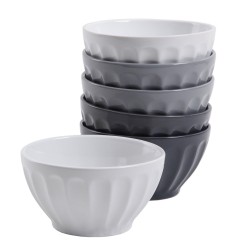 Gibson Set 6Pz Bowls 5.7" Gris