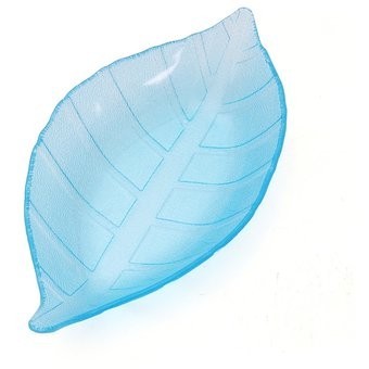 Bandeja para Snacks en Forma de Hoja-Azul
