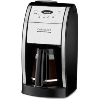 CUISINART 12-CUPS GRIND & BREW COFFEEMAKER BLACK
