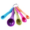 Generico 5 Piece Multicolor Measuring Spoons