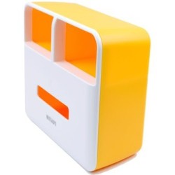 Double Grid Storage Tissue Box Orange
