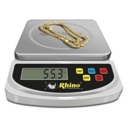 Bascula Electrónica de Precisión Rhino BAPRE-3-Plata