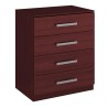 Cómoda Cajonera Bertolini 565 Caoba 4 Cajones