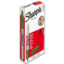 SHARPIE FINO VERDE C12