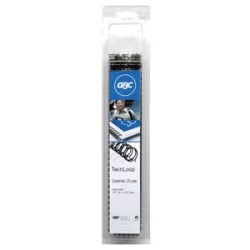 ARILLO METALICO GBC NEGRO 7/16 CON 20