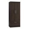 Ropero Homeplus Sauder Café 2 Puertas 1 Cajón