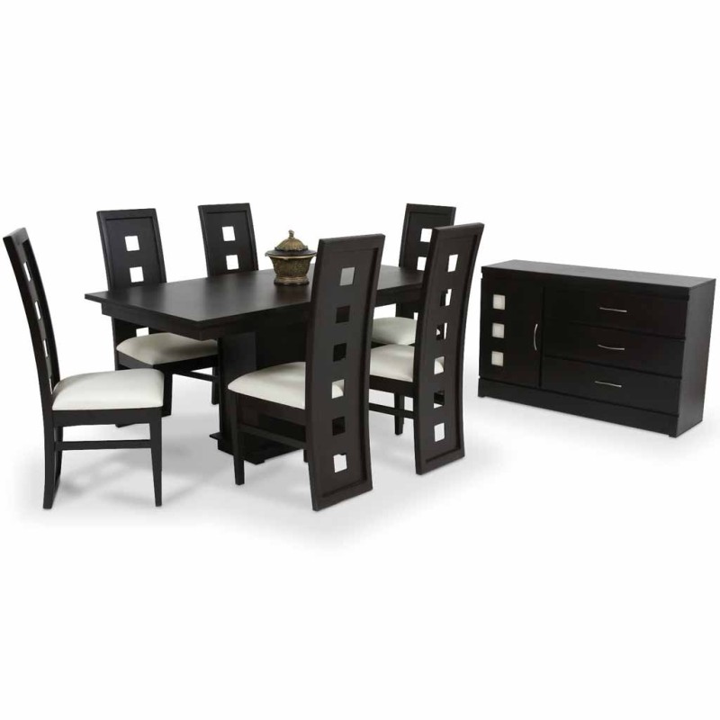 Comedor Quadro 6 sillas y Bufetero