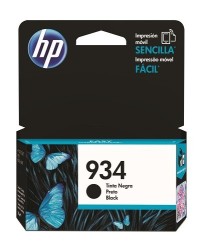 HP Cartucho 934 Negro