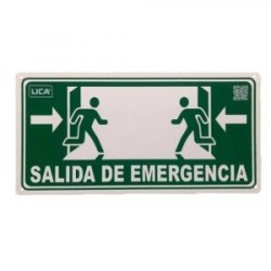 Cartel «salida de emergencia»