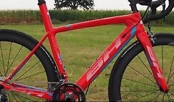 FRAME KIT G6 PRO, GLOSSY RED/CYAN-deportesclaro-BICICLETAS