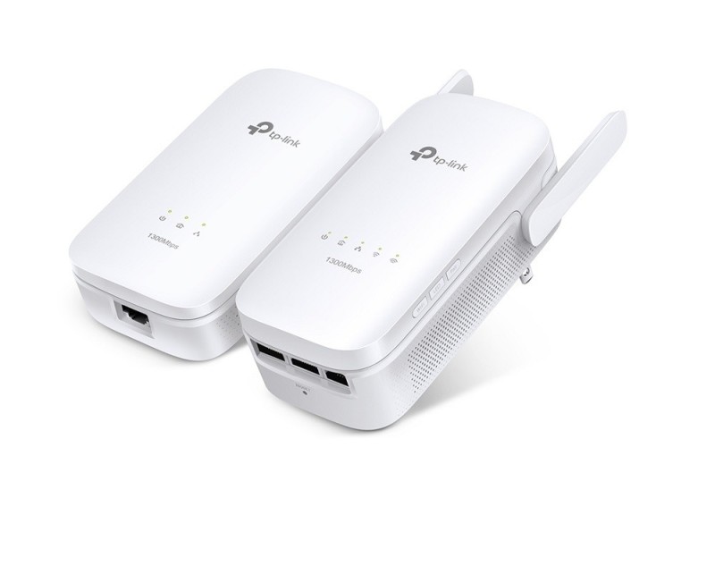 TP-LINK Kit Powerline Inalámbrico AV1300 Blanco