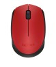 Logitech Mouse inalámbrico M170 Rojo