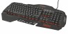 Trust Teclado Metálico Retroiluminado Negro