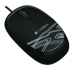 Logitech Mouse óptico alámbrico M105 Negro