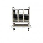 Carro porta expedientes llanta de 4" en color negro HEL-HM71-1 MARCA -  Herlis