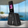 BLU Diva Flex - Flip phone - unlocked Dual Sim - Black 