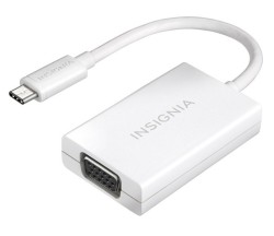 Insignia Adaptaor USB tipo C a VGA Blanco